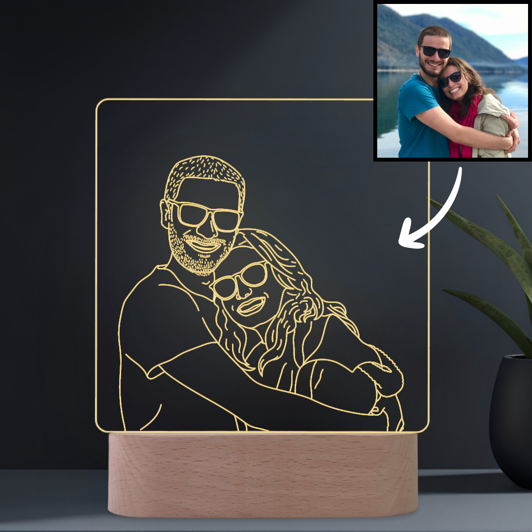Personalizovaná LED lampička s vaší fotkou