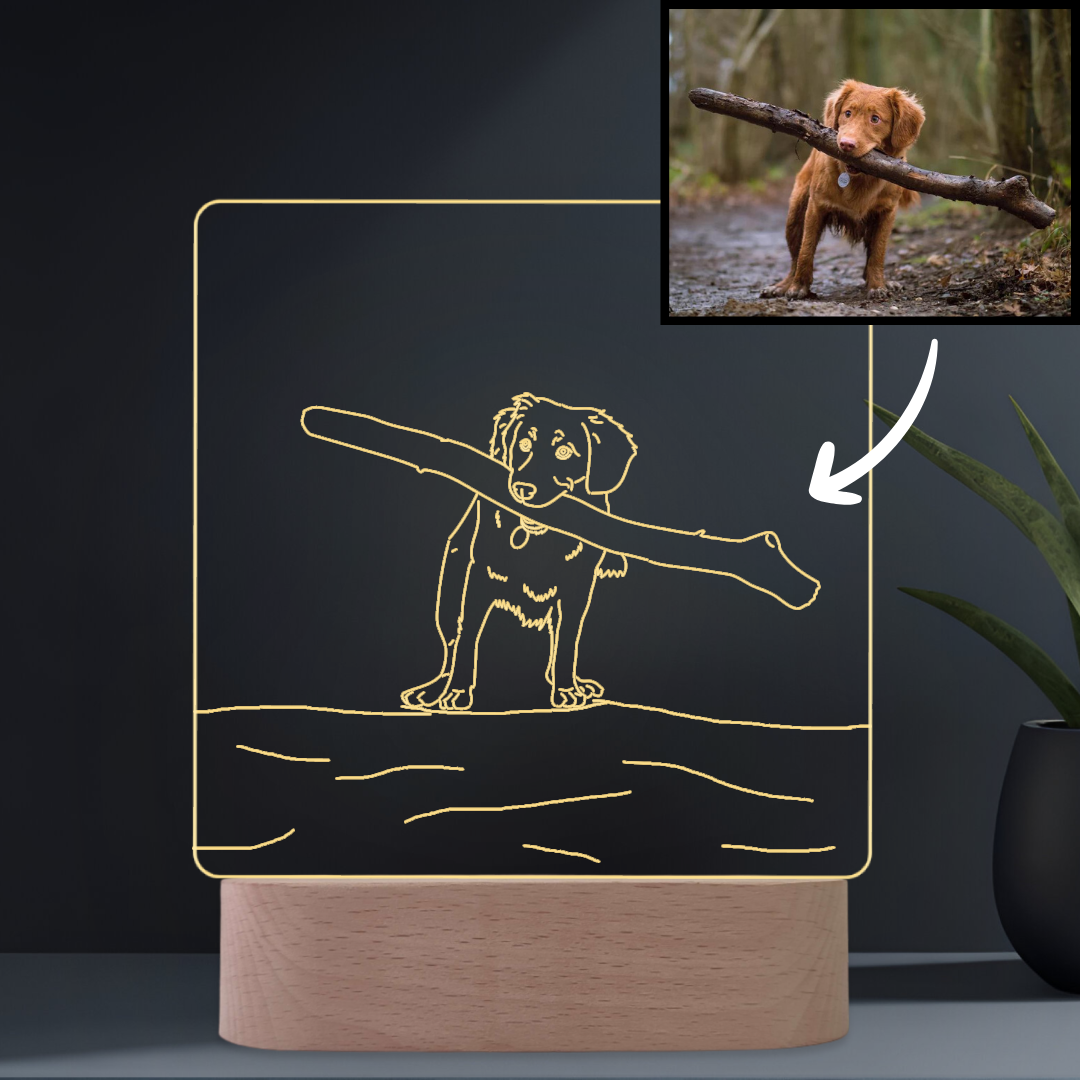 Personalizovaná LED lampička s vaší fotkou